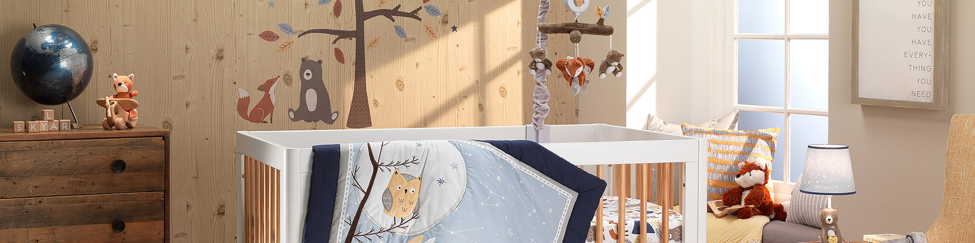 sierra sky nursery bedding