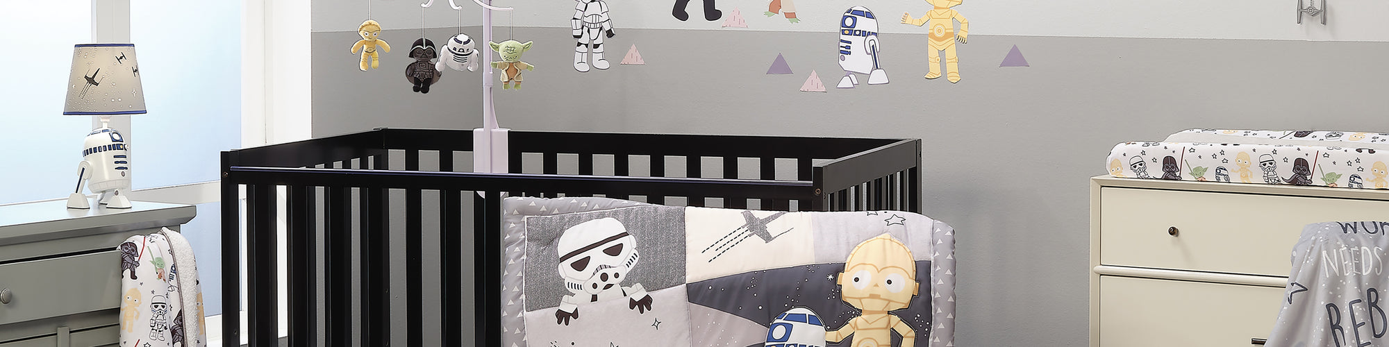 star wars classic nursery bedding