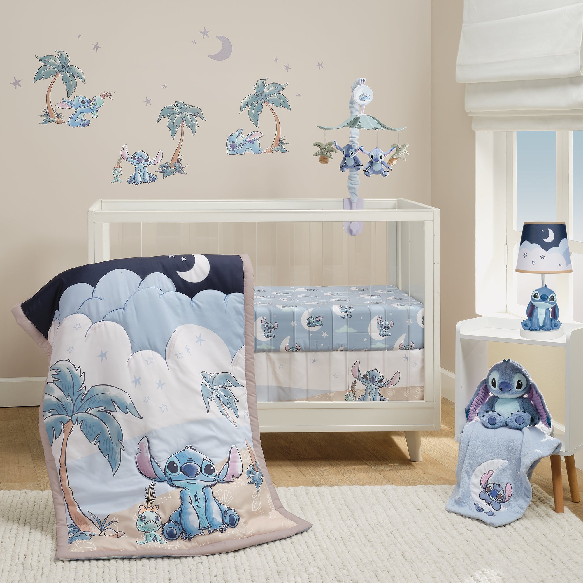 Disney Stitch Nursery Baby Crib Bedding Collection
