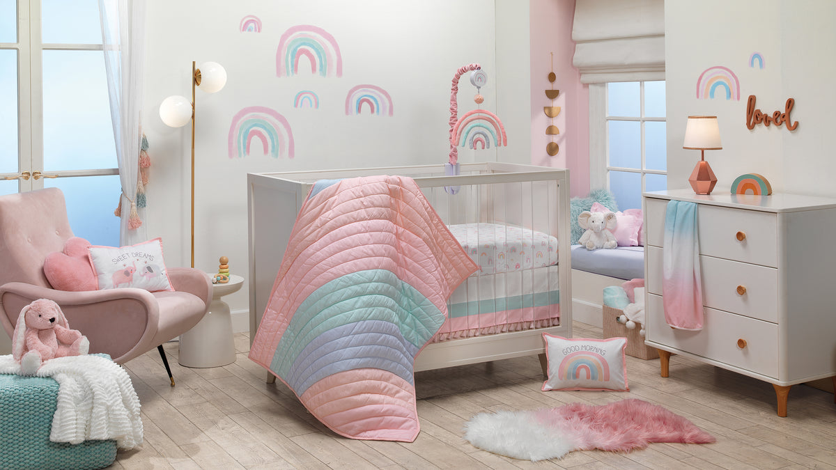 watercolor pastel nursery