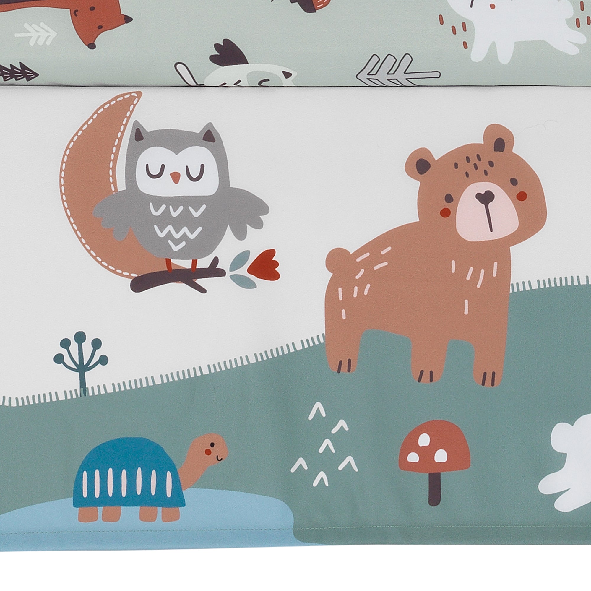 Animal Alphabet 3-Piece Crib Bedding Set by Bedtime Originals