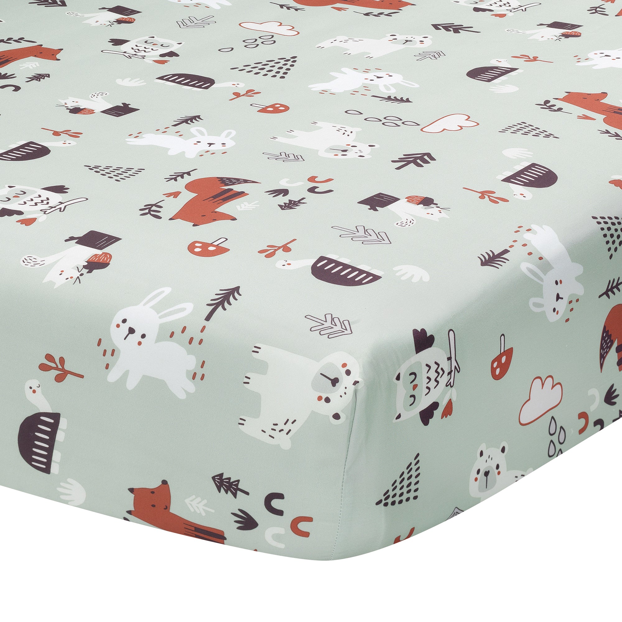 Animal Alphabet 3-Piece Crib Bedding Set by Bedtime Originals