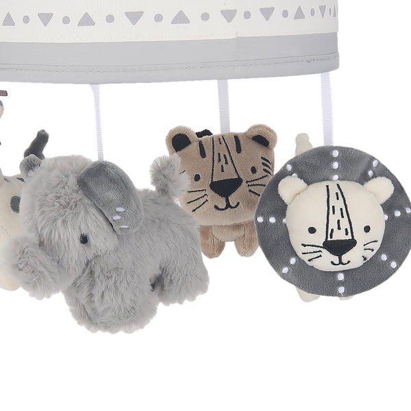 Animal Jungle Musical Baby Crib Mobile by Lambs & Ivy