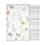 Animal Jungle 4-Piece Crib Bedding Set by Lambs & Ivy