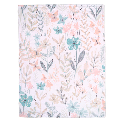 Baby Blooms Baby Blanket by Lambs & Ivy