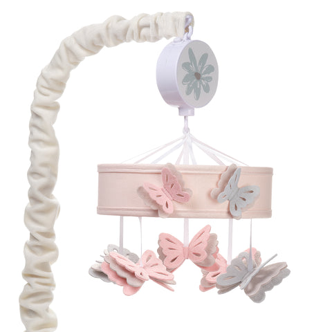 Baby Blooms Musical Baby Crib Mobile by Lambs & Ivy