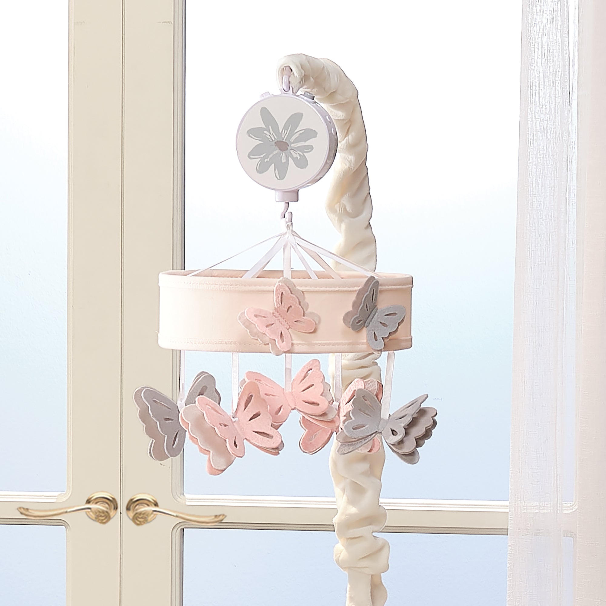 Baby Blooms Musical Baby Crib Mobile by Lambs & Ivy