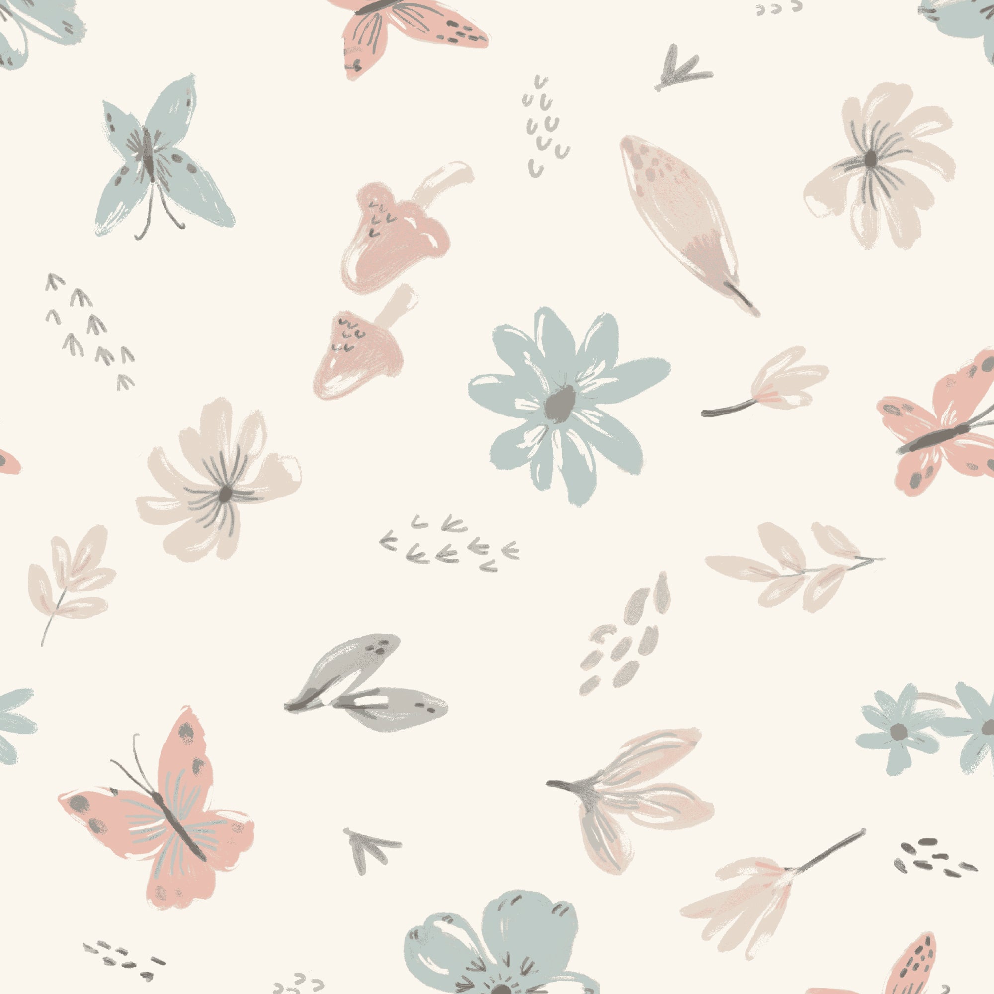 Baby Blooms Cotton Fitted Crib Sheet by Lambs & Ivy