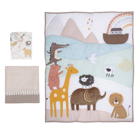 Baby Noah 3-Piece Crib Bedding Set by Lambs & Ivy