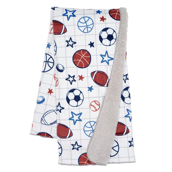 Baby Sports Baby Blanket by Lambs & Ivy