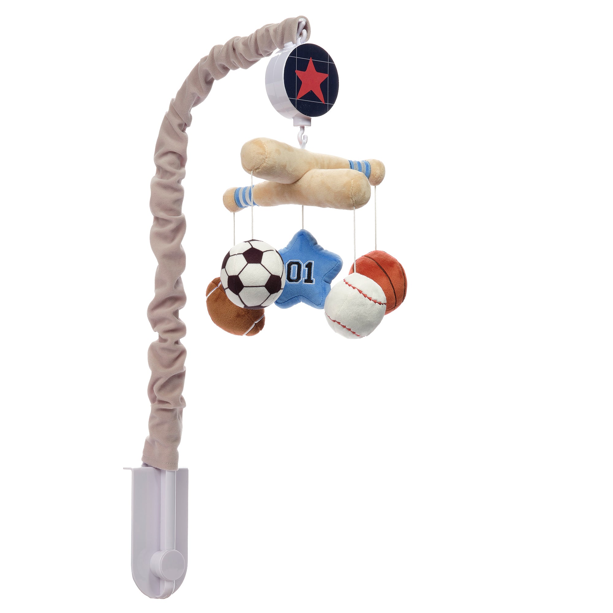 Baby Sports Musical Baby Crib Mobile Soother Toy
