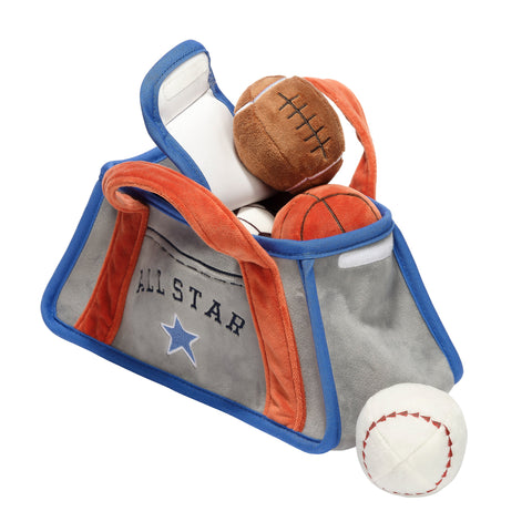 Baby Sports Interactive Plush Toy Set by Lambs & Ivy