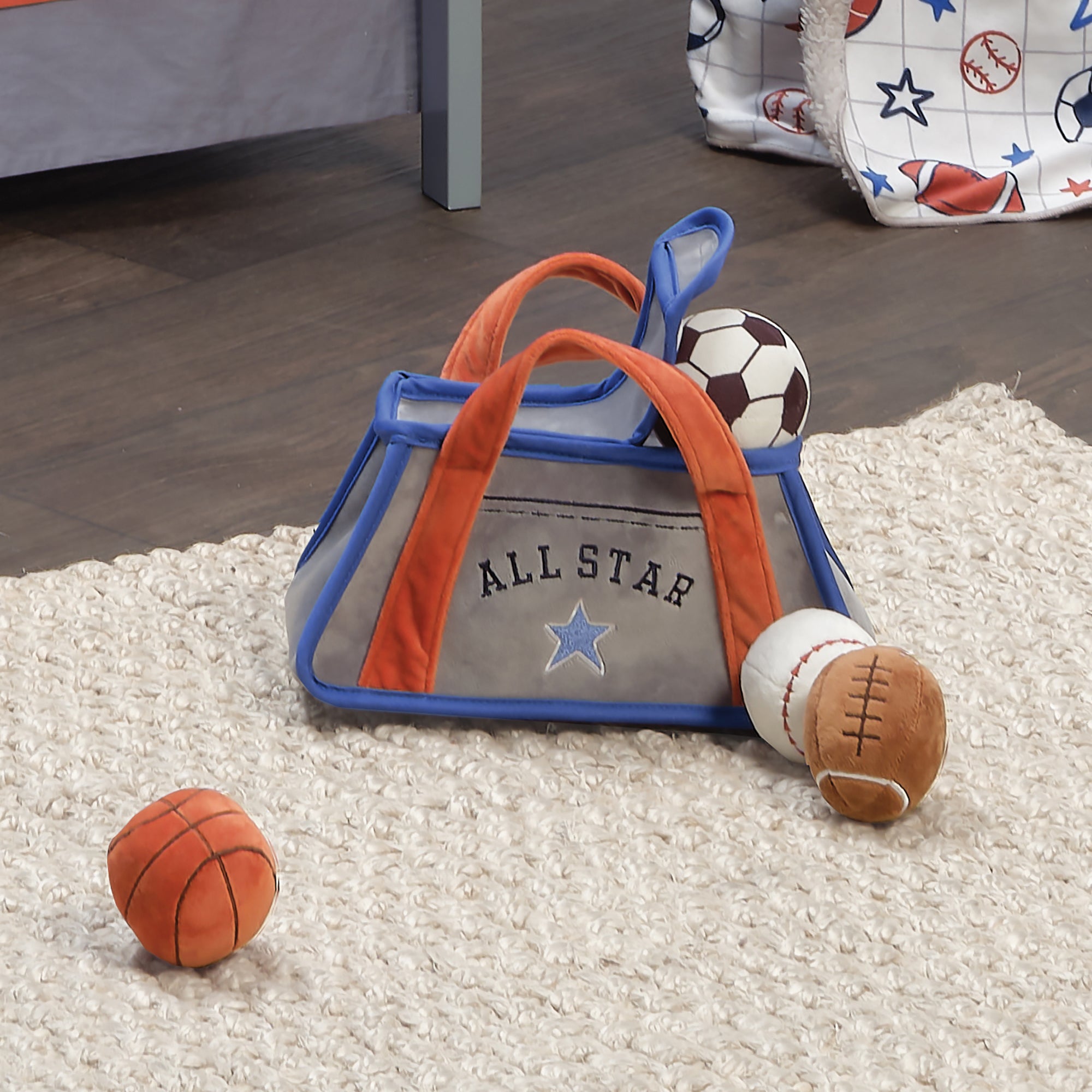 Baby Sports Interactive Plush Toy Set by Lambs & Ivy