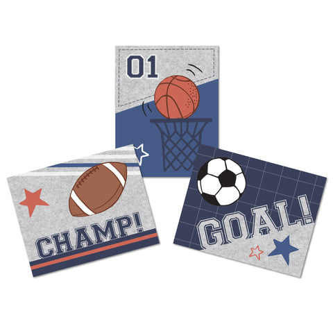 Baby Sports Unframed Wall Art by Lambs & Ivy