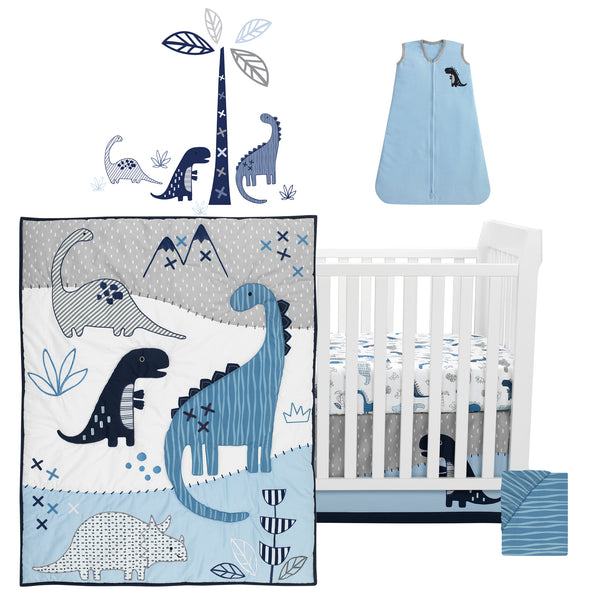 Baby Dino 6-Piece Crib Bedding Set by Lambs & Ivy