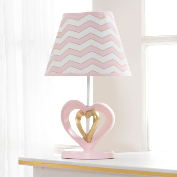 Baby Love Lamp with Shade & Bulb by Lambs & Ivy