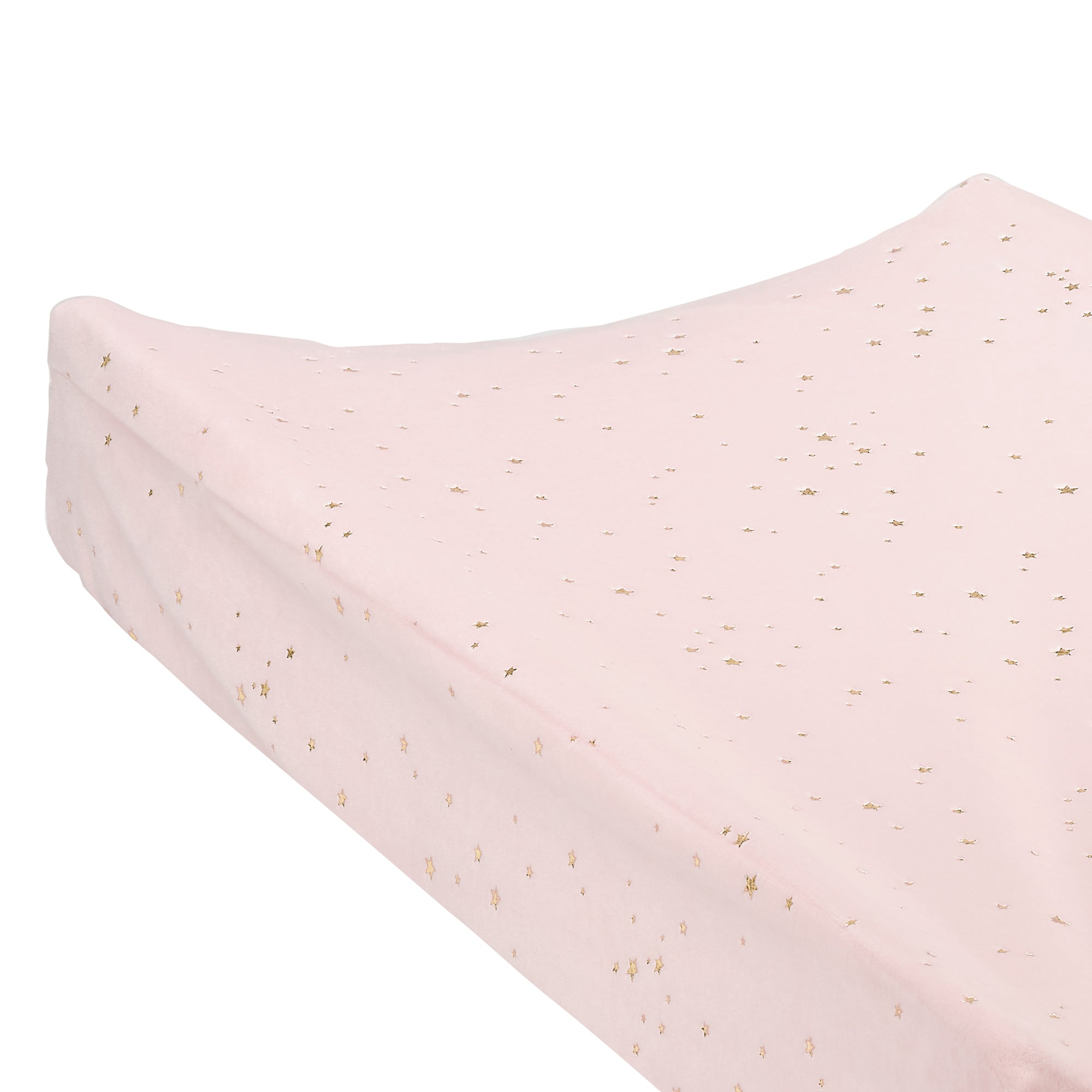 Ballerina Baby Pink/Gold Stars Soft Changing Pad Cover – Lambs Ivy