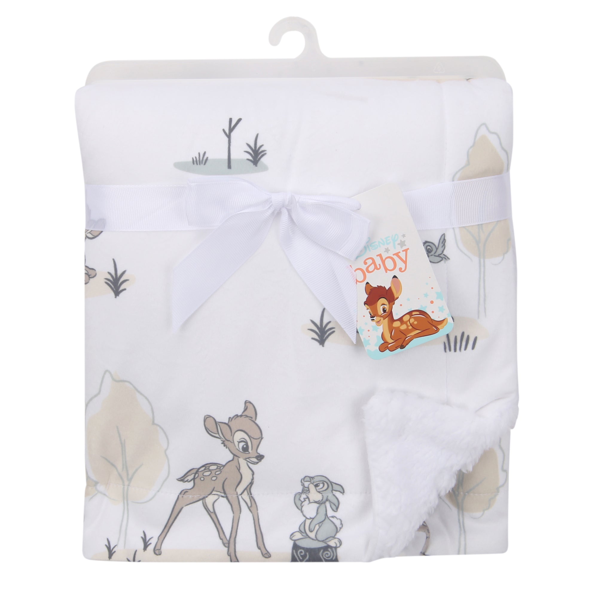 bambi schlafsack Disney Baby Bambi & Thumper White Minky/Fleece Deer Baby Blanket