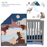 Big Sky 4-Piece Crib Bedding Set by Lambs & Ivy