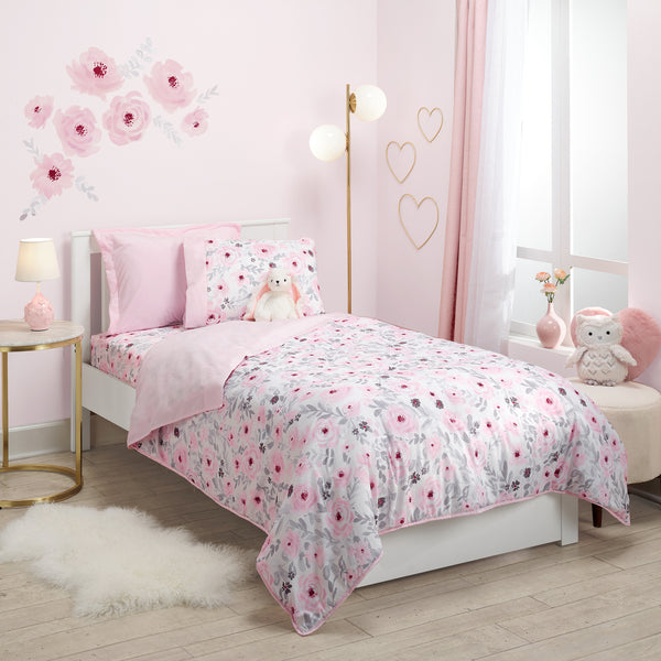 Blossom Twin Quilt & Pillow Sham Set by Bedtime Originals