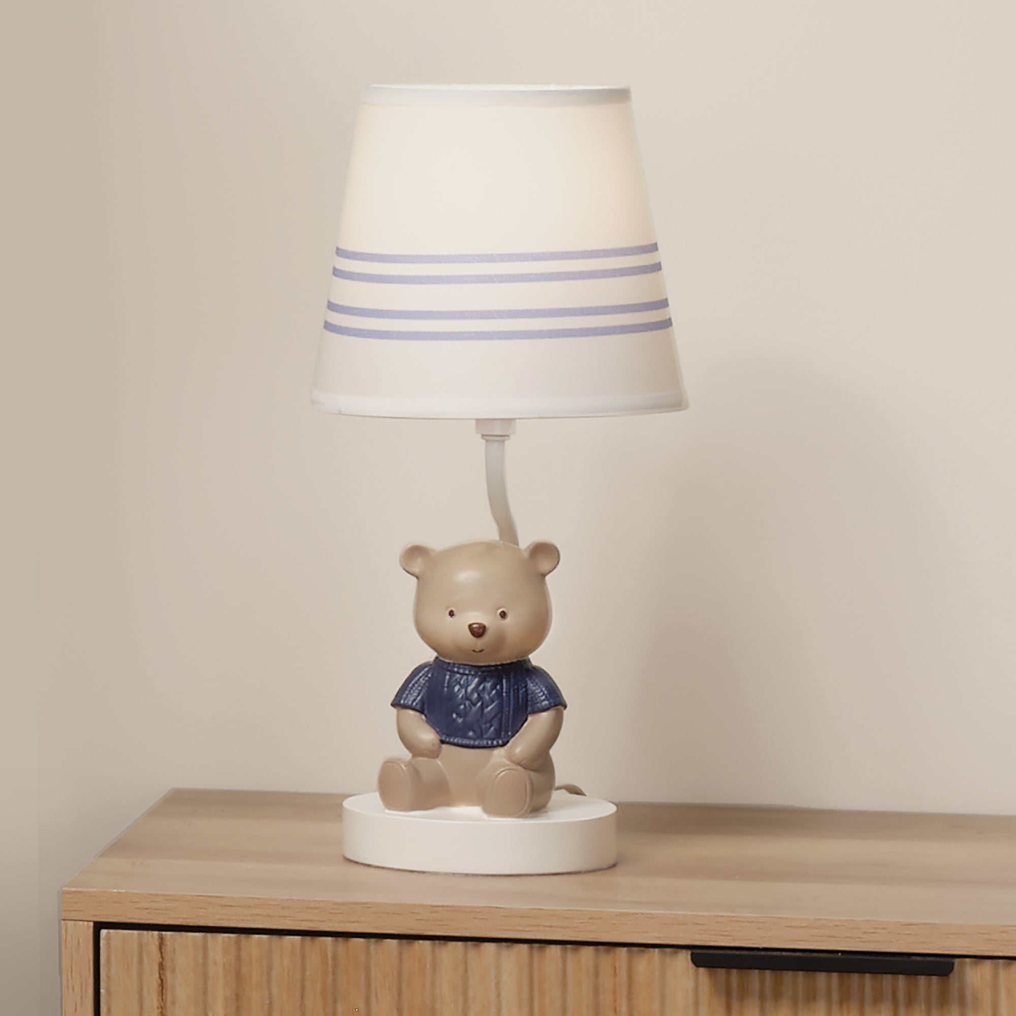 Teddy Bear Lamp with Shade by Lambs & Ivy