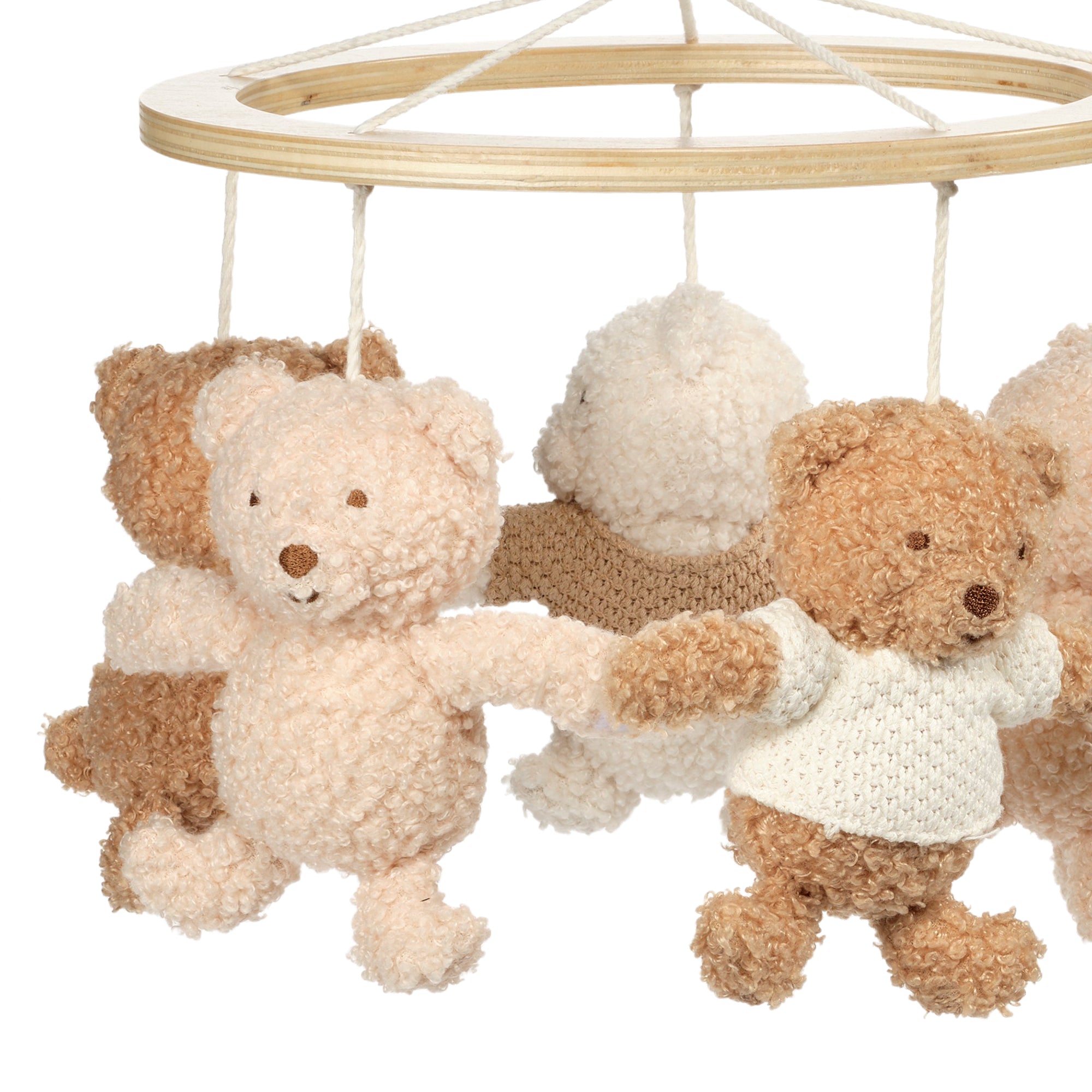 Teddy Bear Musical Baby Crib Mobile by Lambs & Ivy