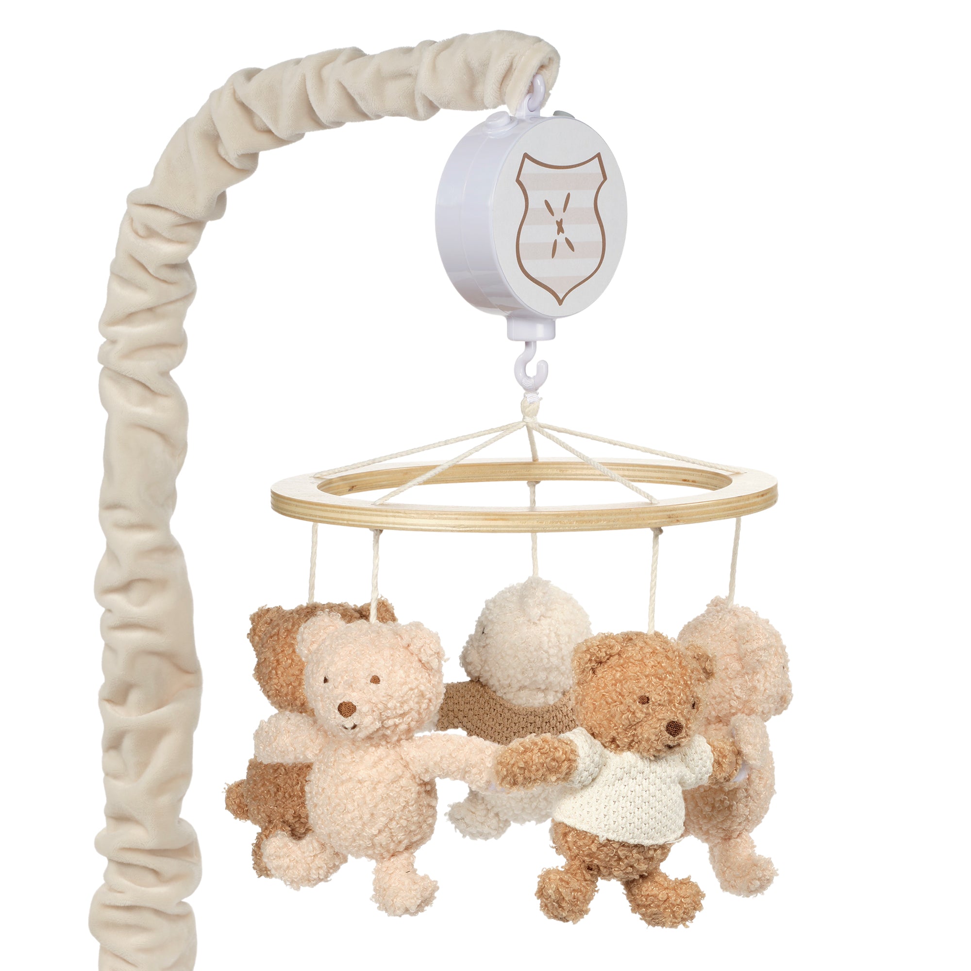 Teddy Bear Musical Baby Crib Mobile by Lambs & Ivy