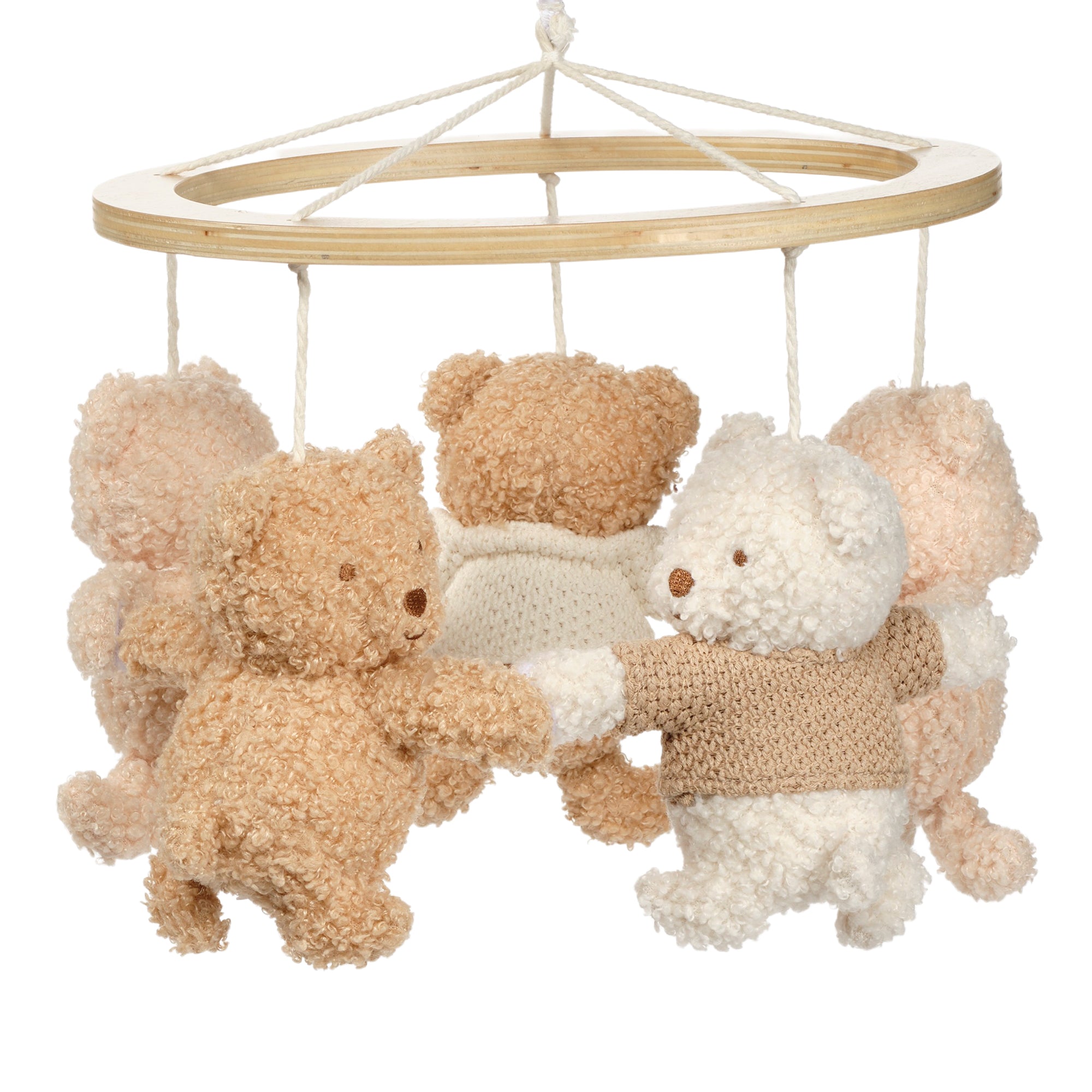 Teddy Bear Musical Baby Crib Mobile by Lambs & Ivy