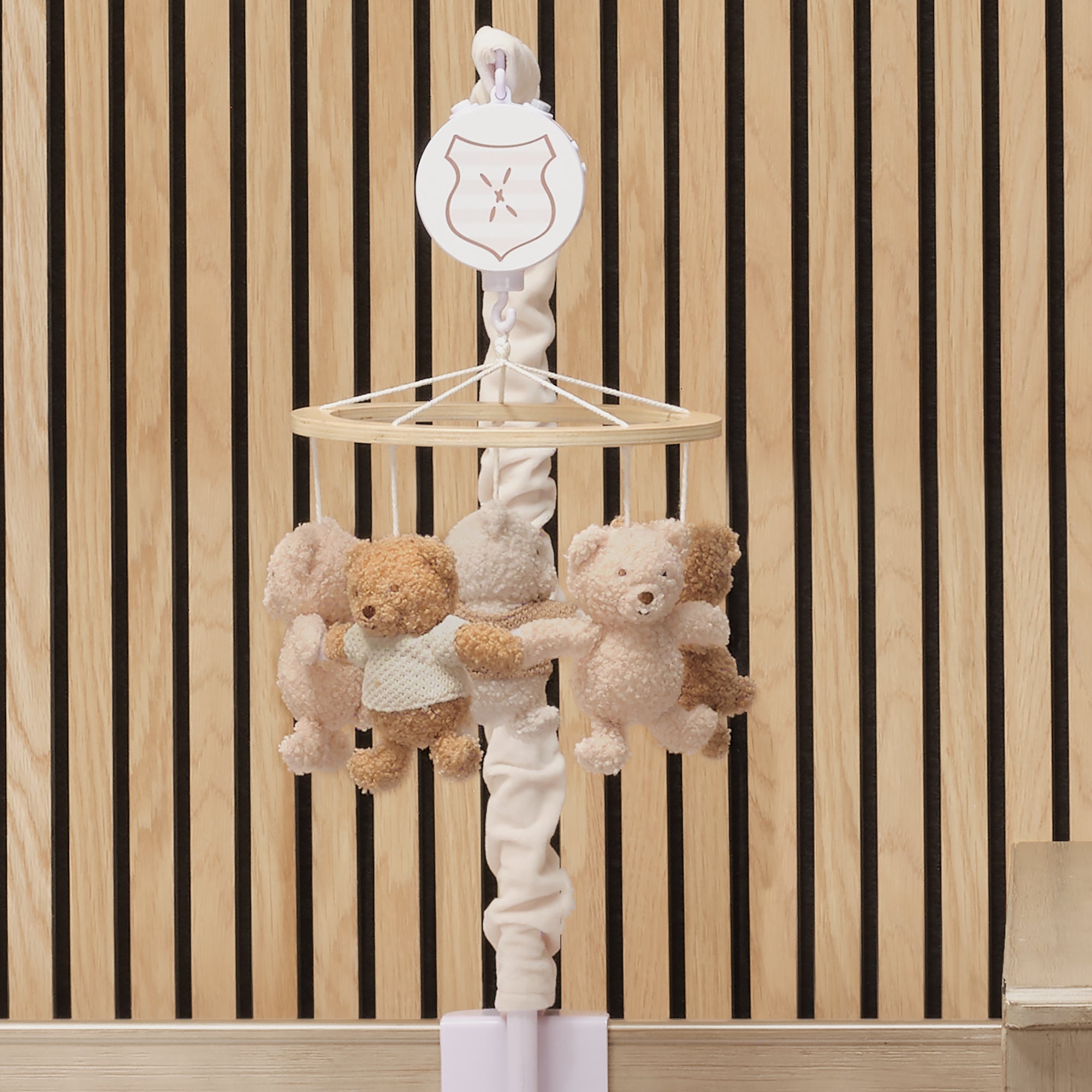 Teddy Bear Musical Baby Crib Mobile by Lambs & Ivy