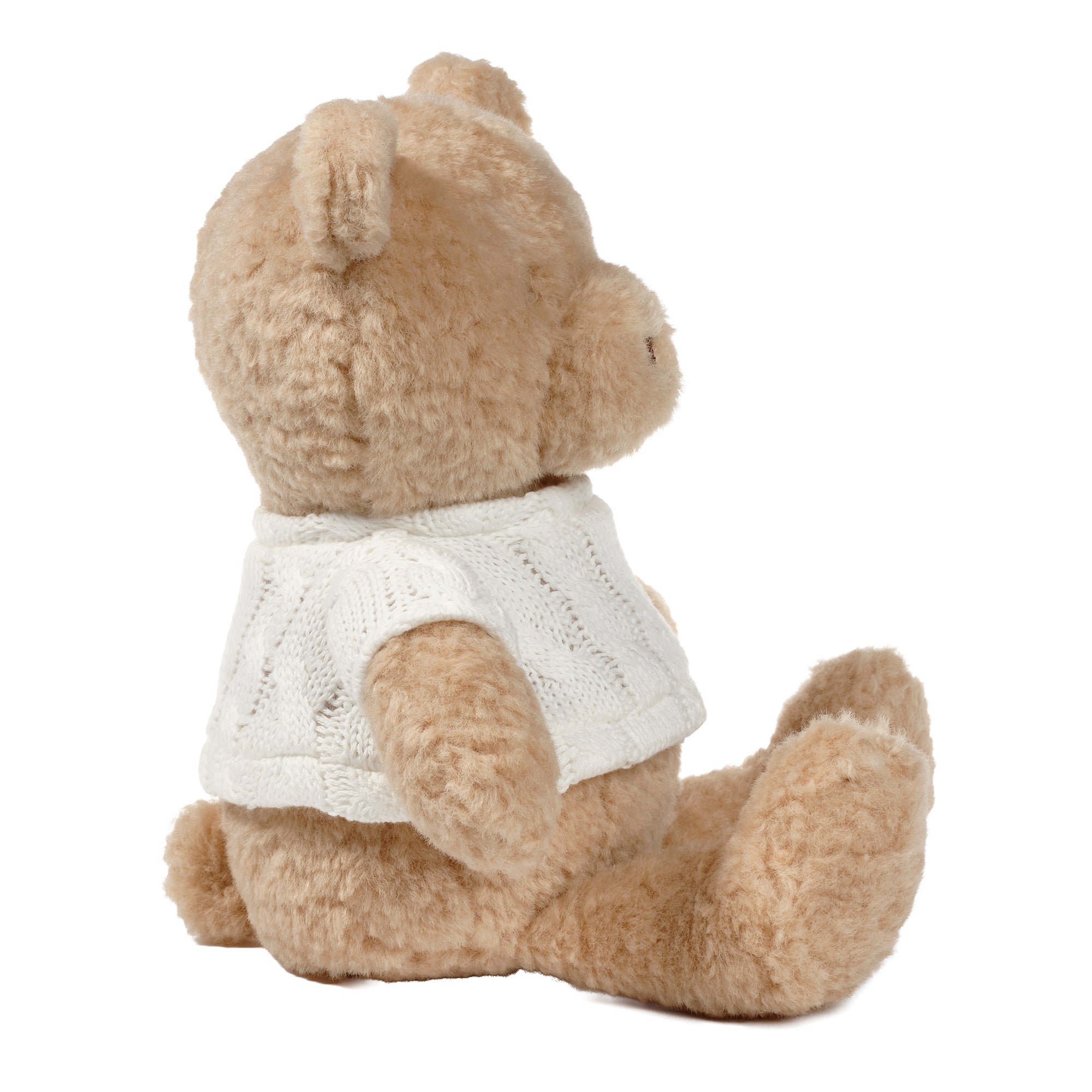 Teddy Bear w/ Knit Sweater Plush by Lambs & Ivy