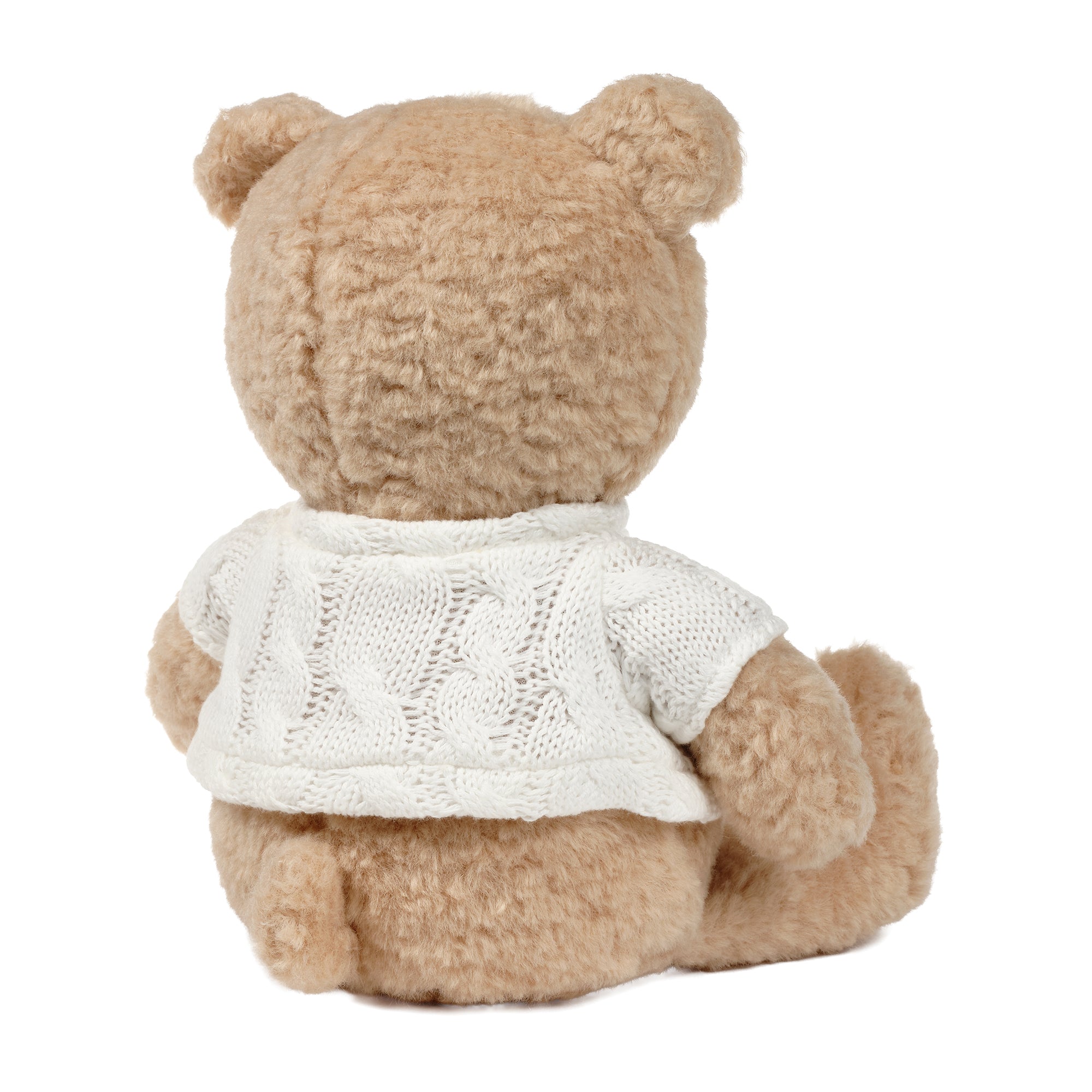 Teddy Bear w/ Knit Sweater Plush by Lambs & Ivy