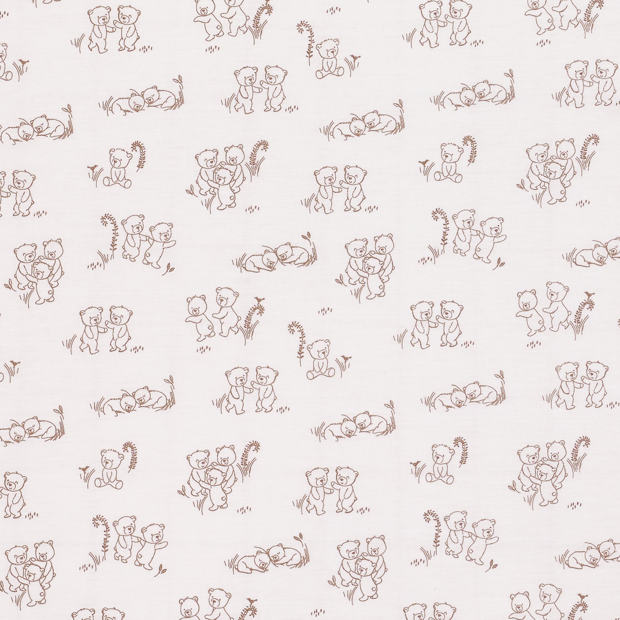 Blue Patchwork Cotton Fitted Crib Sheet by Lambs & Ivy