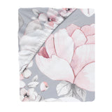 Signature Botanical Baby Cotton Fitted Crib Sheet by Lambs & Ivy