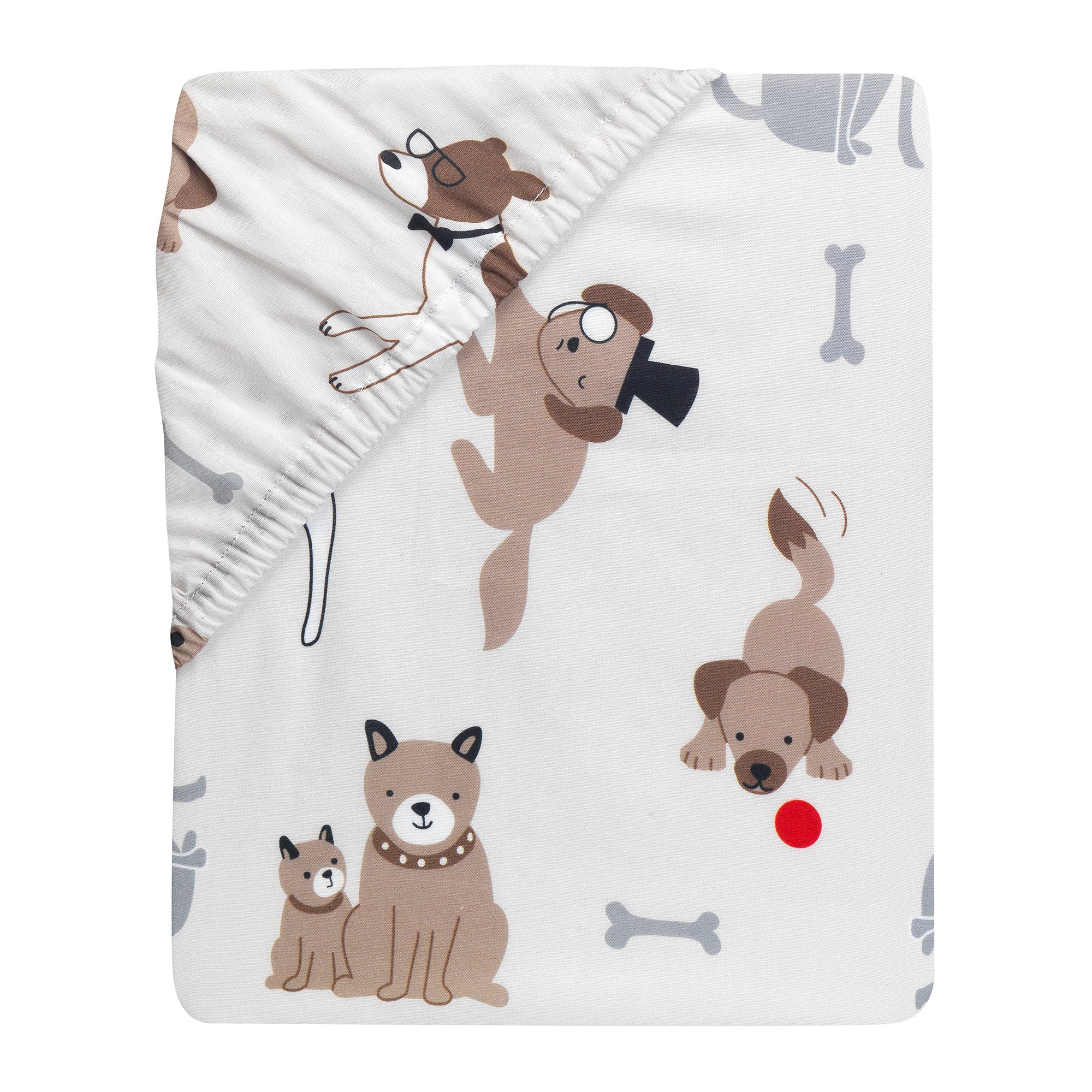 Bow Wow 3-Piece Crib Bedding Set by Lambs & Ivy