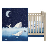 Bubbles & Squirt 3-Piece Crib Bedding Set by Lambs & Ivy