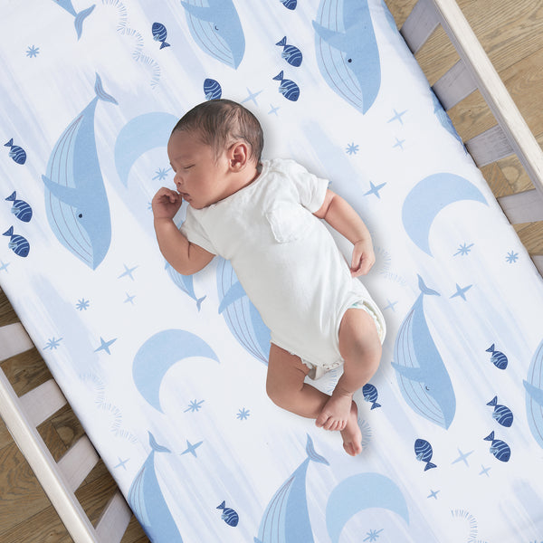 Bubbles & Squirt 3-Piece Crib Bedding Set by Lambs & Ivy