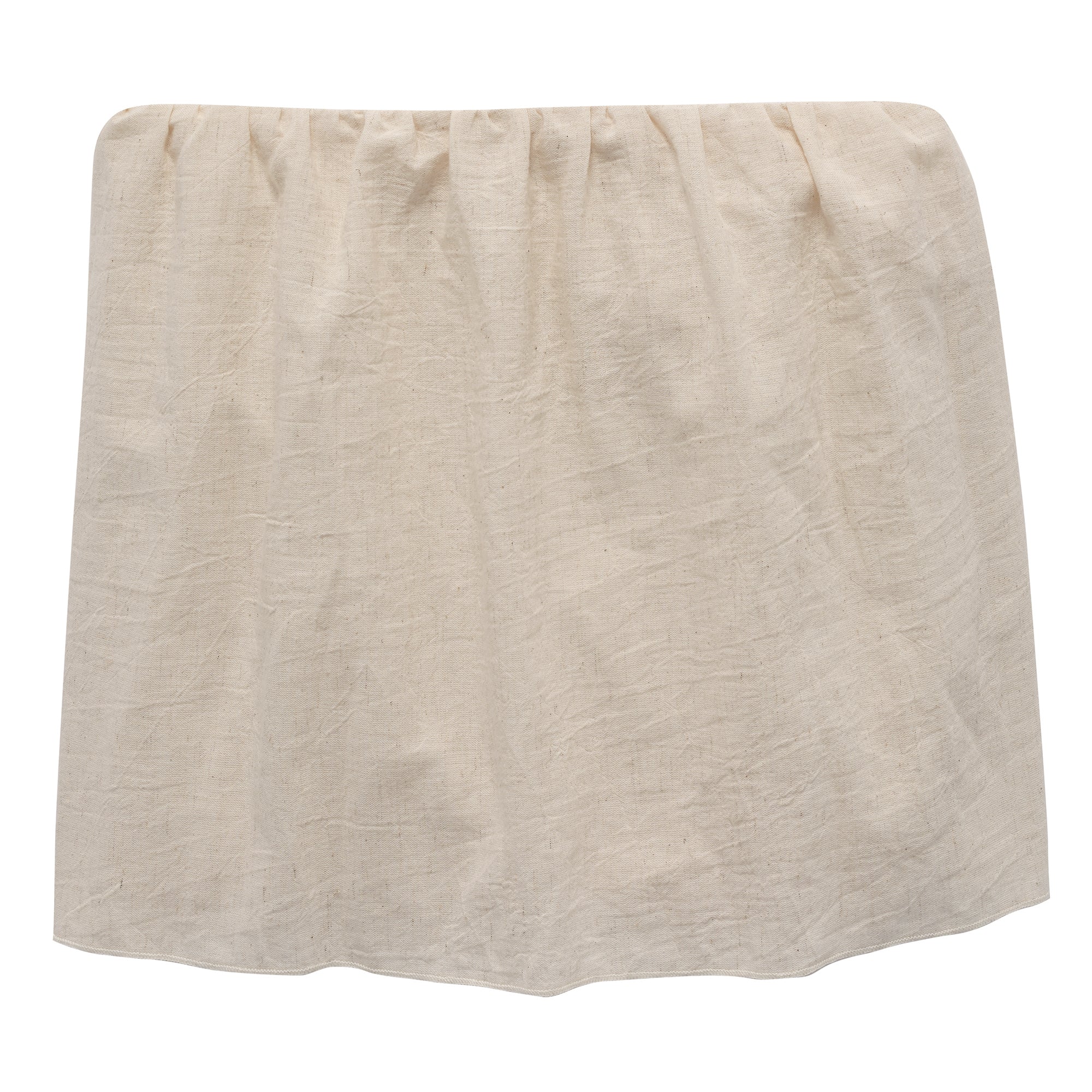 Creamy Ivory Crib Skirt by Lambs & Ivy