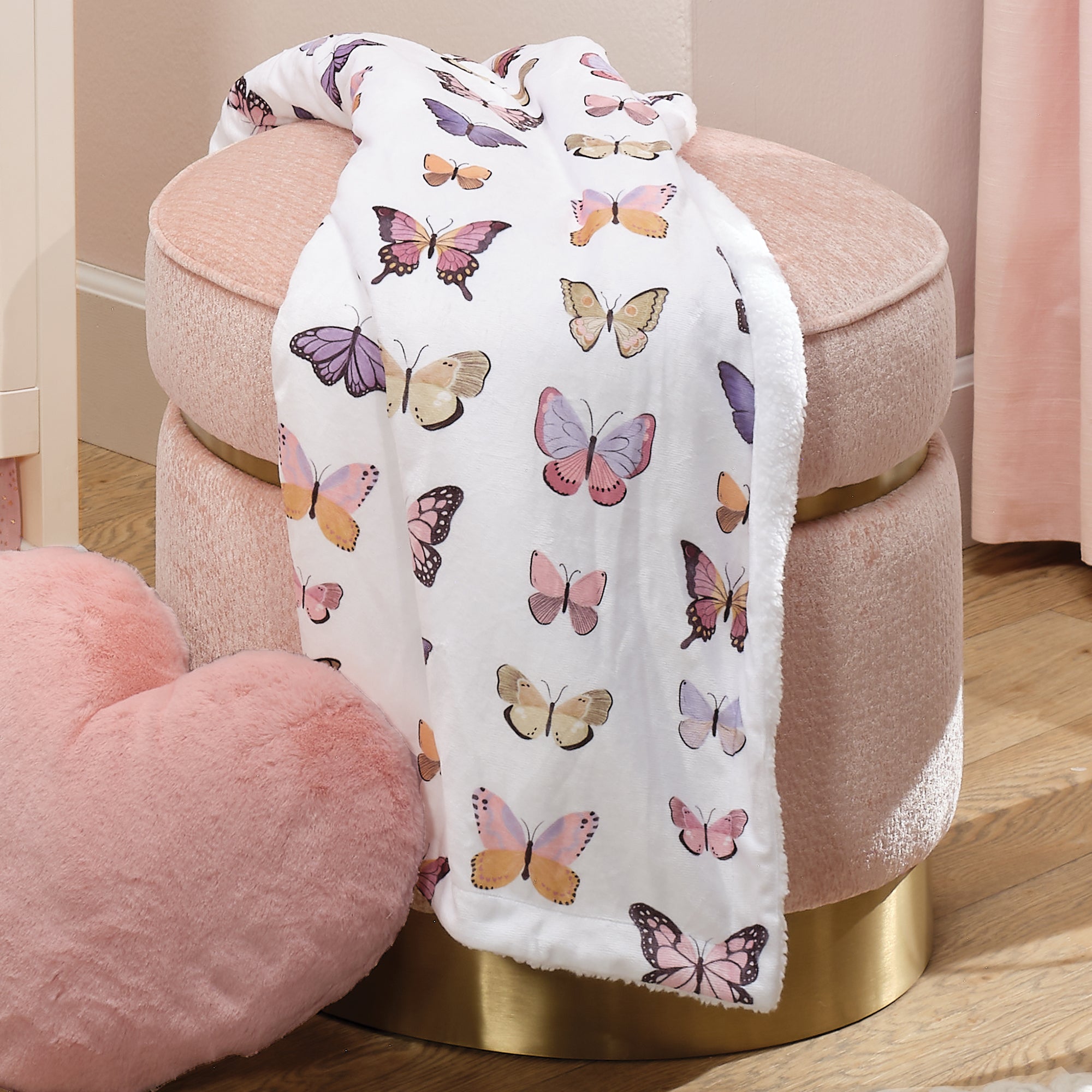 Butterfly Dreams Baby Blanket by Lambs & Ivy