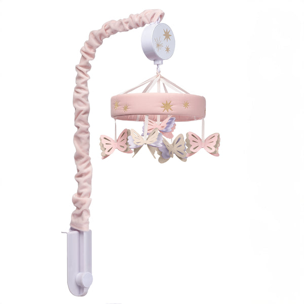 Butterfly Dreams Musical Baby Crib Mobile by Lambs & Ivy