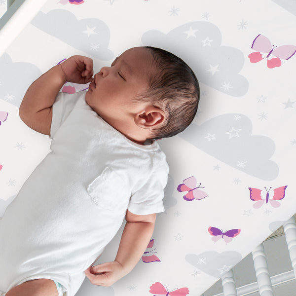 Butterfly Kisses 3-Piece Crib Bedding Set by Bedtime Originals