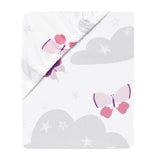 Butterfly Kisses Fitted Crib Sheet by Bedtime Originals