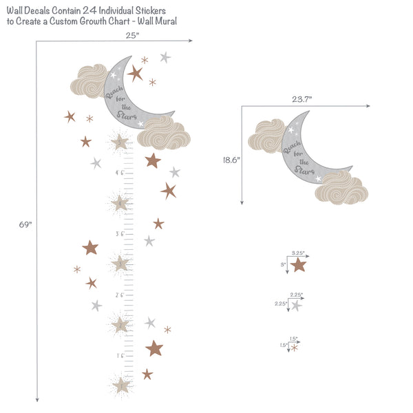 Celestial Growth Chart by Lambs & Ivy