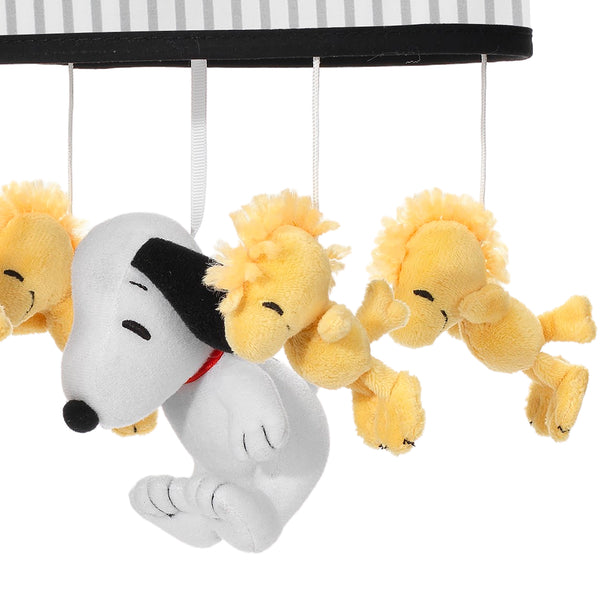 Classic Snoopy Musical Baby Crib Mobile by Lambs & Ivy