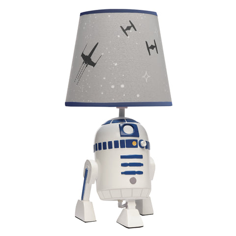 Star Wars Classic R2D2 Lamp with Shade & Bulb by Lambs & Ivy