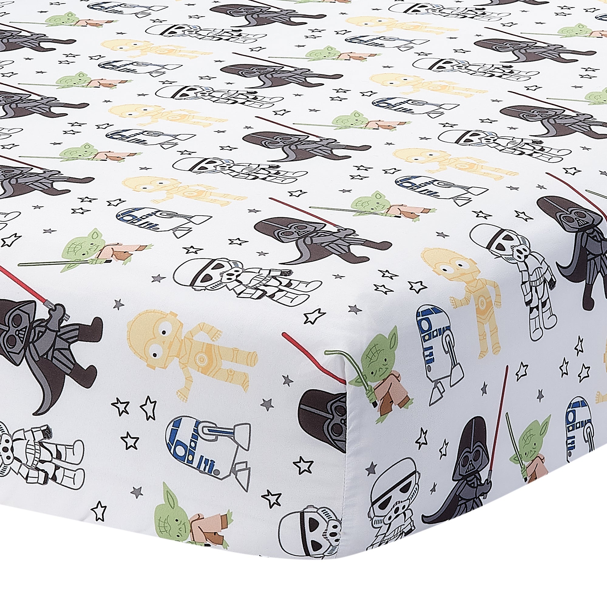 Star Wars Classic Fitted Crib Sheet by Lambs & Ivy