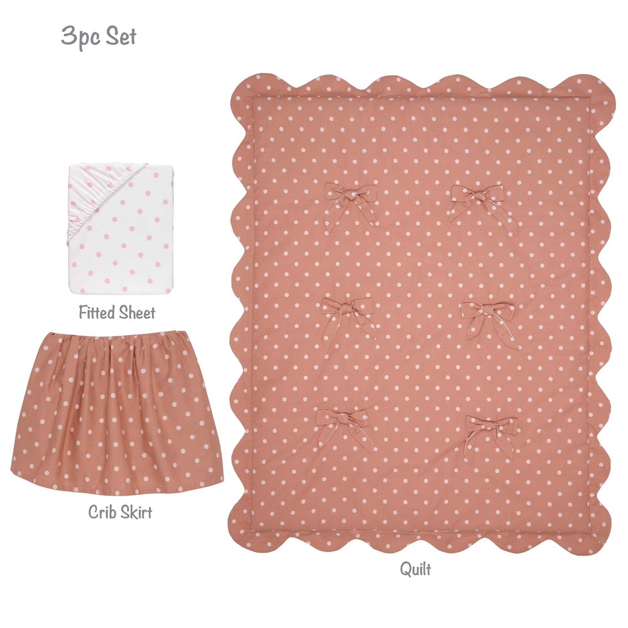 Coco 3-Piece Crib Bedding Set by Lambs & Ivy