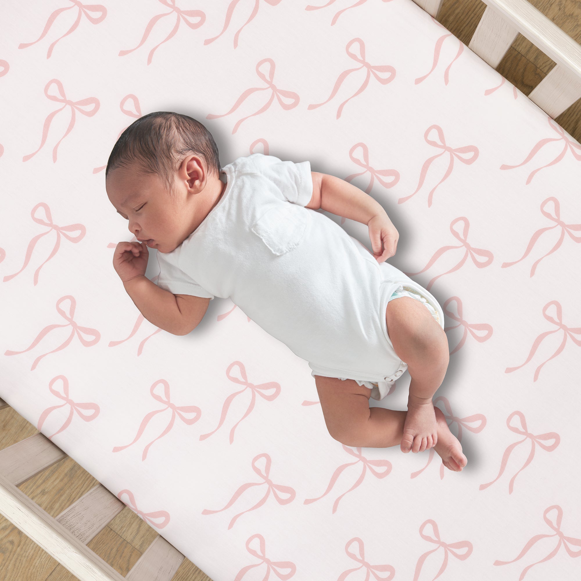 Coco Cotton Fitted Crib Sheet by Lambs & Ivy