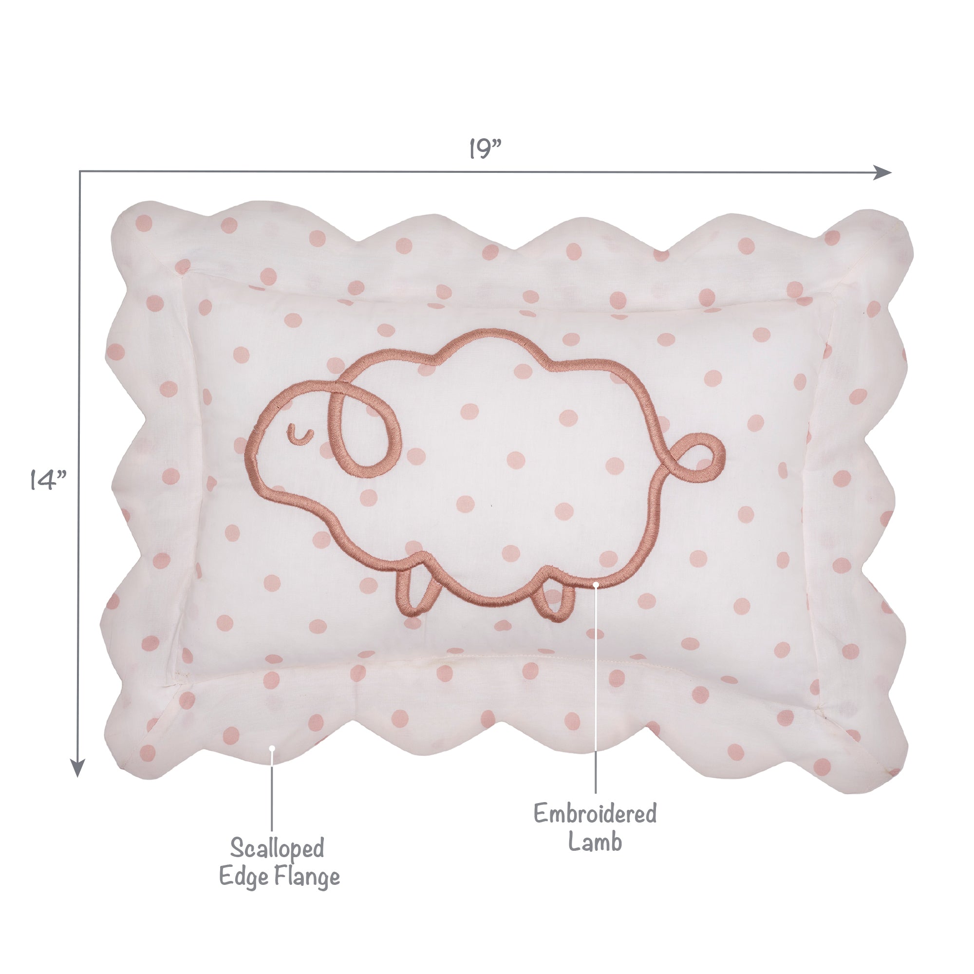 Coco Decorative Pillow by Lambs & Ivy