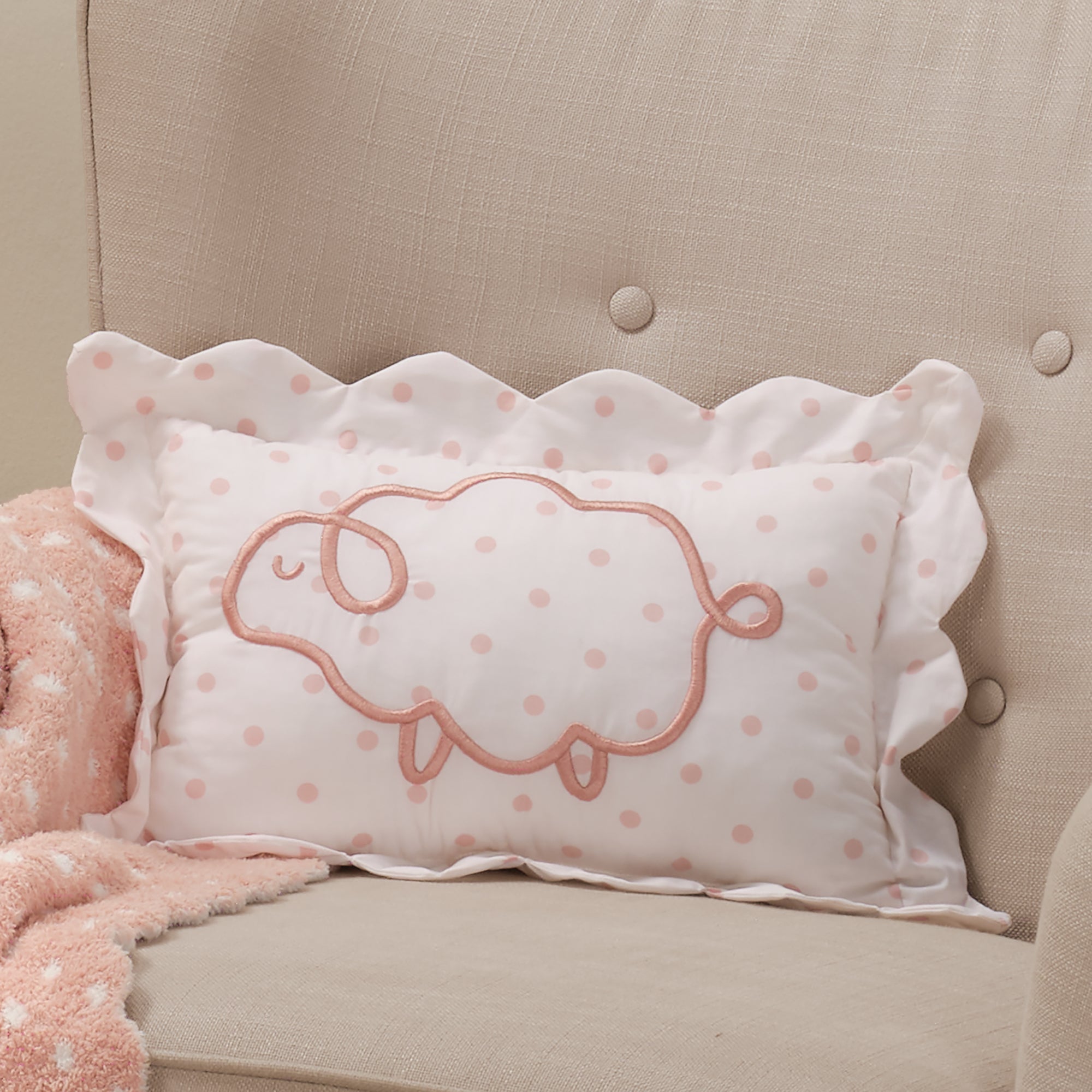 Coco Decorative Pillow by Lambs & Ivy