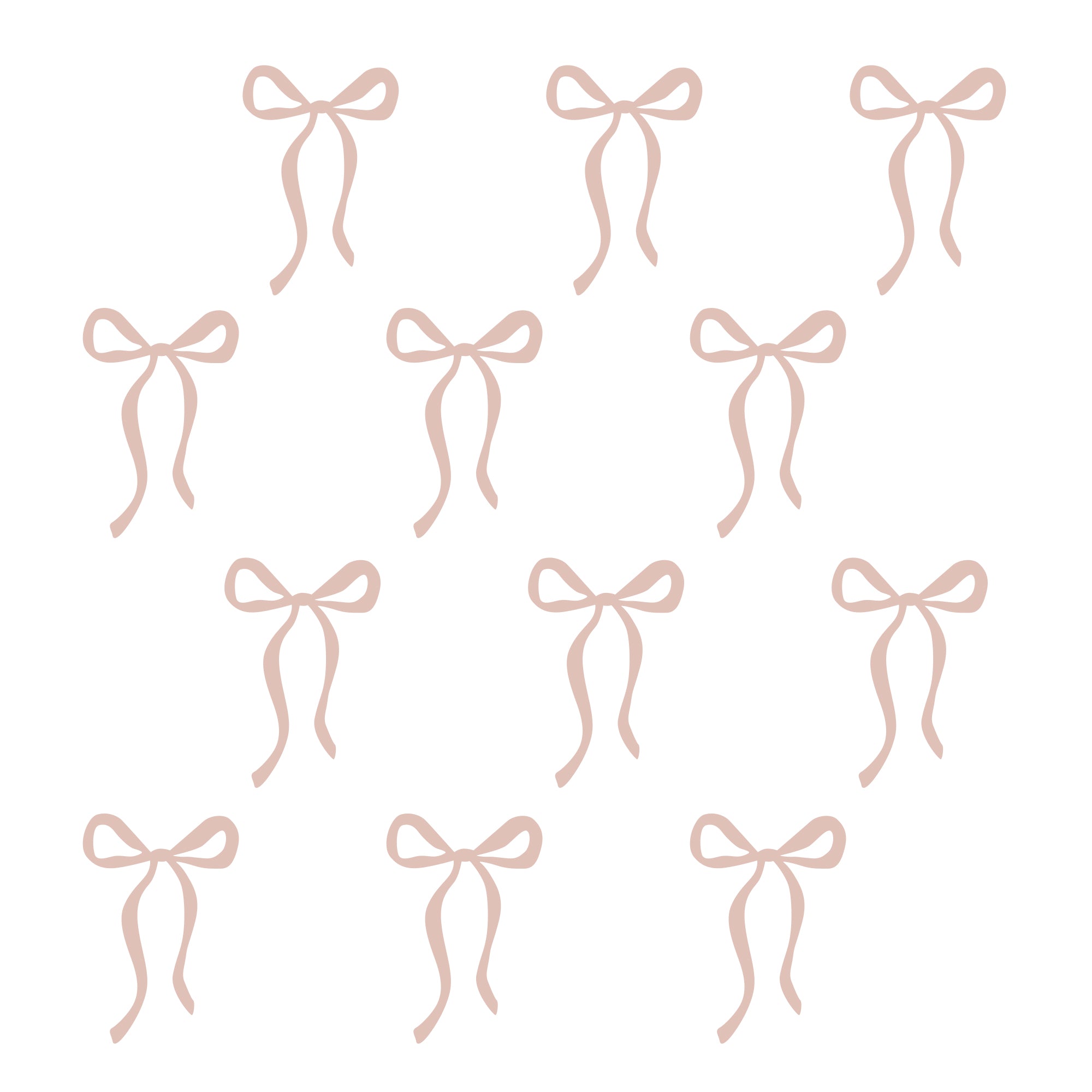Coco Custom Bows Wall Decals by Lambs & Ivy